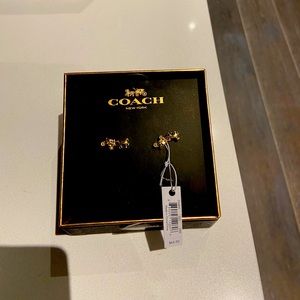 Coach earrings